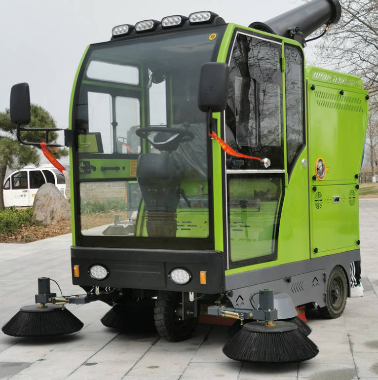 黑龙江道路清洁广泛应用电动环卫清扫车